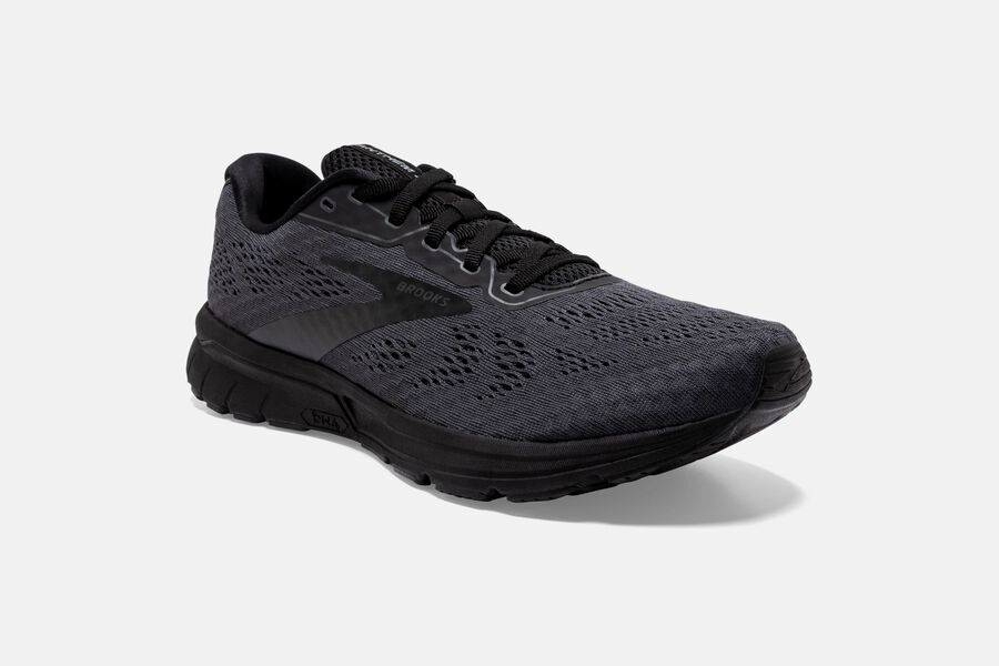 Brooks Anthem 3 Road Running Shoes Mens - Black - QNSEK-2453